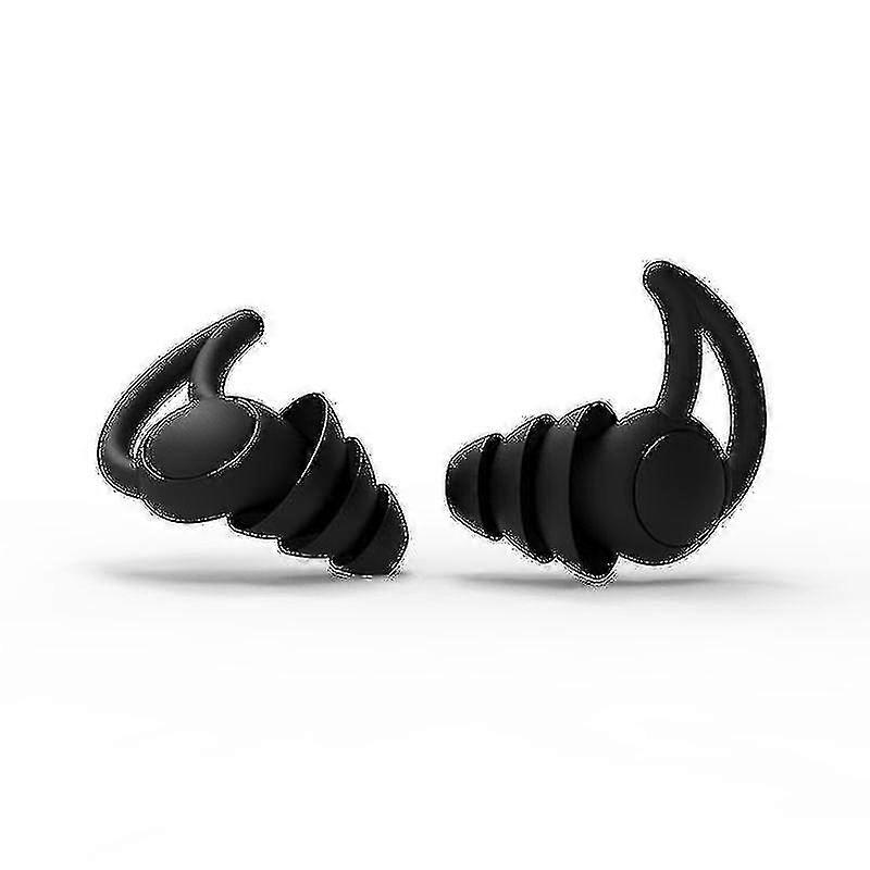 Quiet Noise Reduction Earplugs, Super Soft, Reusable Hearing Protection In Flexible Silicone For Sleeping, Noise Sensitivity