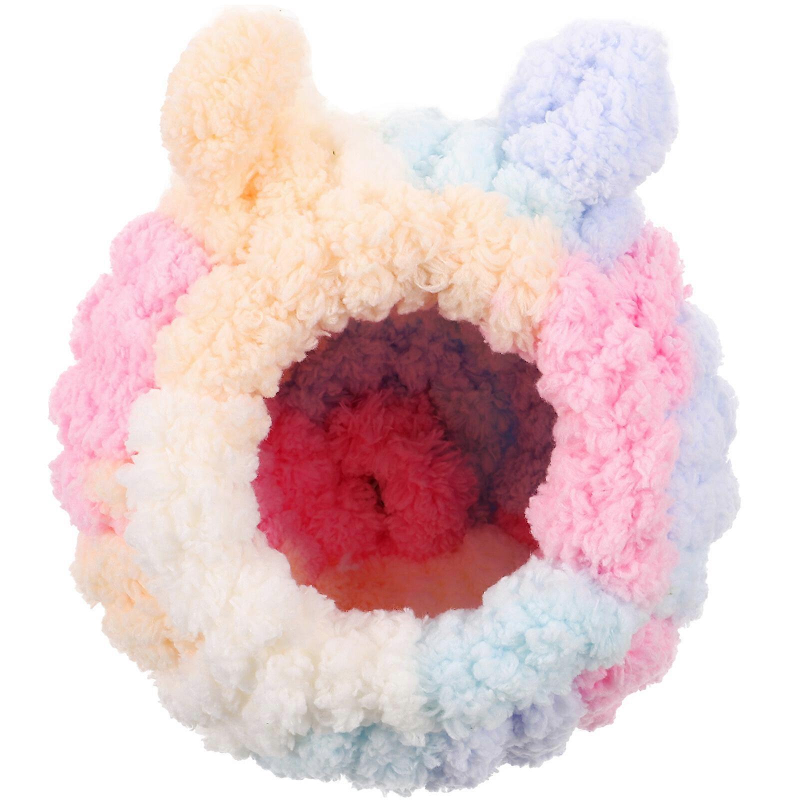 Hamster Warm Hut Guinea Pig Sleeping Bed Small Animal Hideout Comfortable Rabbits Nest