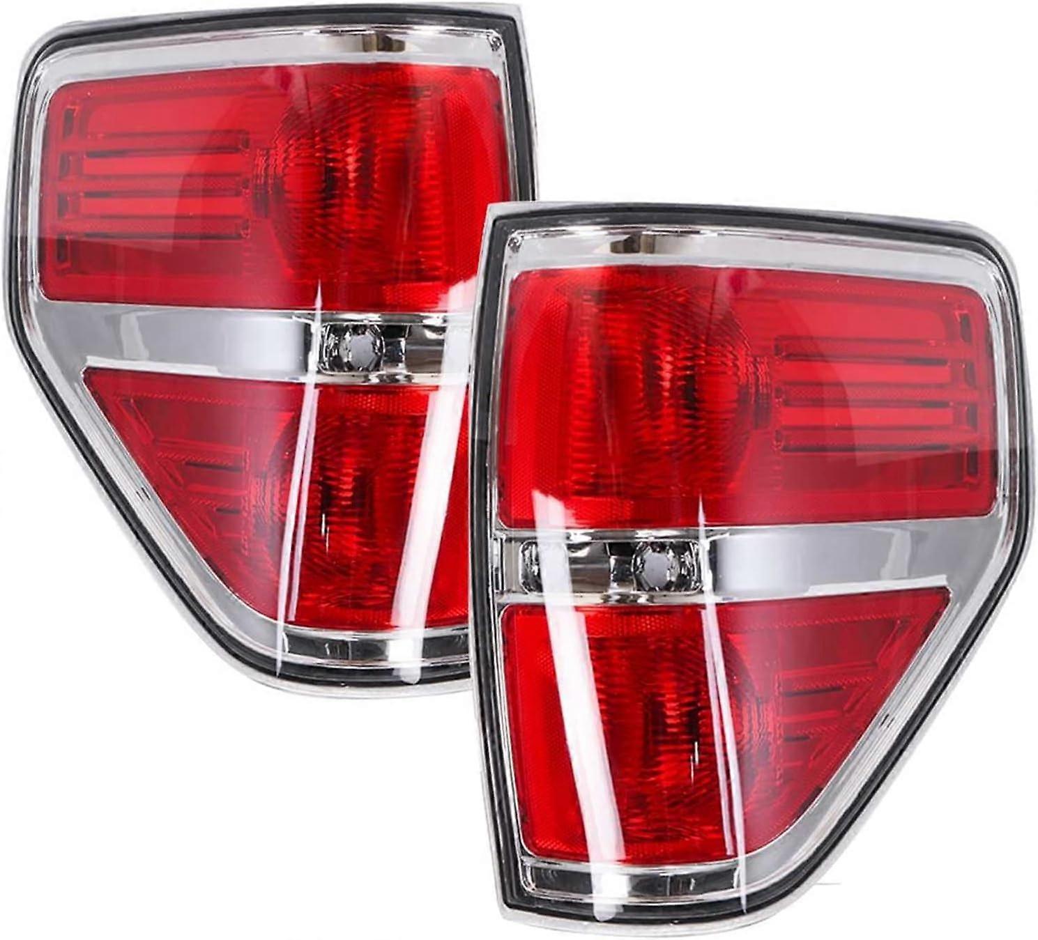TWOMEM Left/Right Car Rear Tail Light Signal Brake Lamp For 2009-2014 No Bulb Rear Tail Lamps (Color : 1pair)
