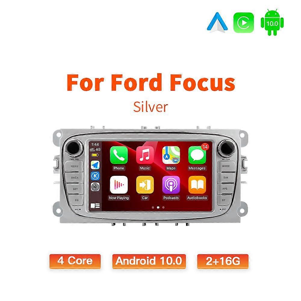 GATAXASKY For Ford Focus S-Max Mondeo 9 Galaxy C-Max GPS Navigation Video Car Android CarPlay Radio Multimedia Player NO DVD