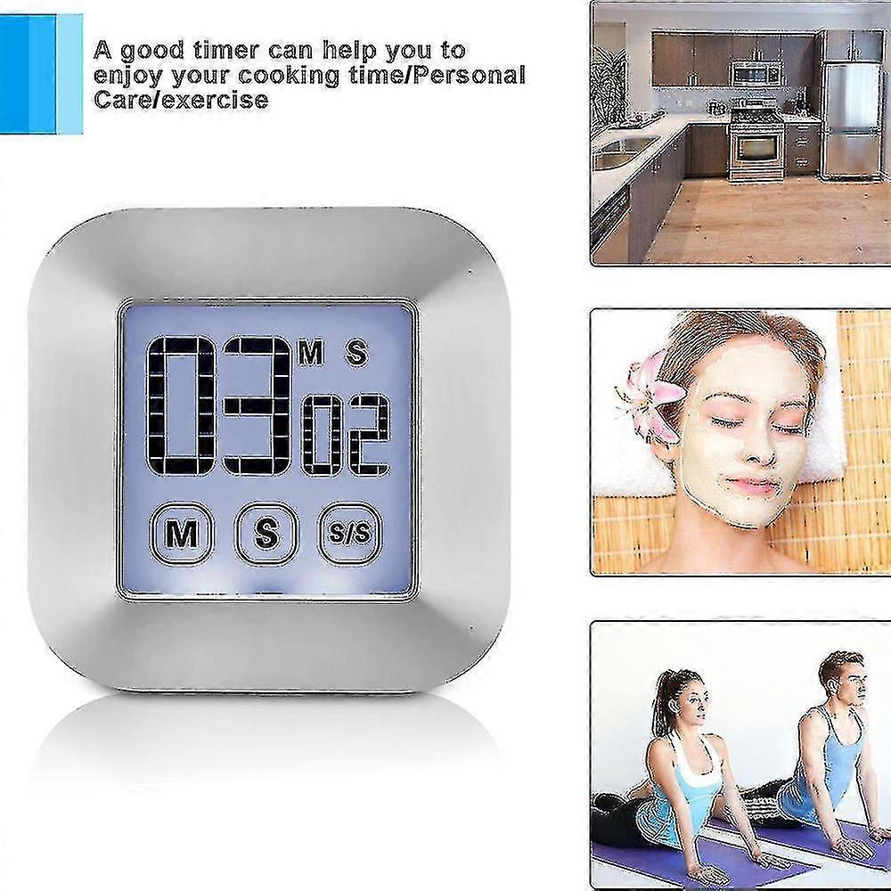 Kitchen Timer Digital Kitchen Cooking Timer Magnetic Large Led Display