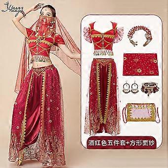 新品未使用　bellydance costume 衣装 Amazon.com: Miutii Women's Belly Dance Costume Set Indian