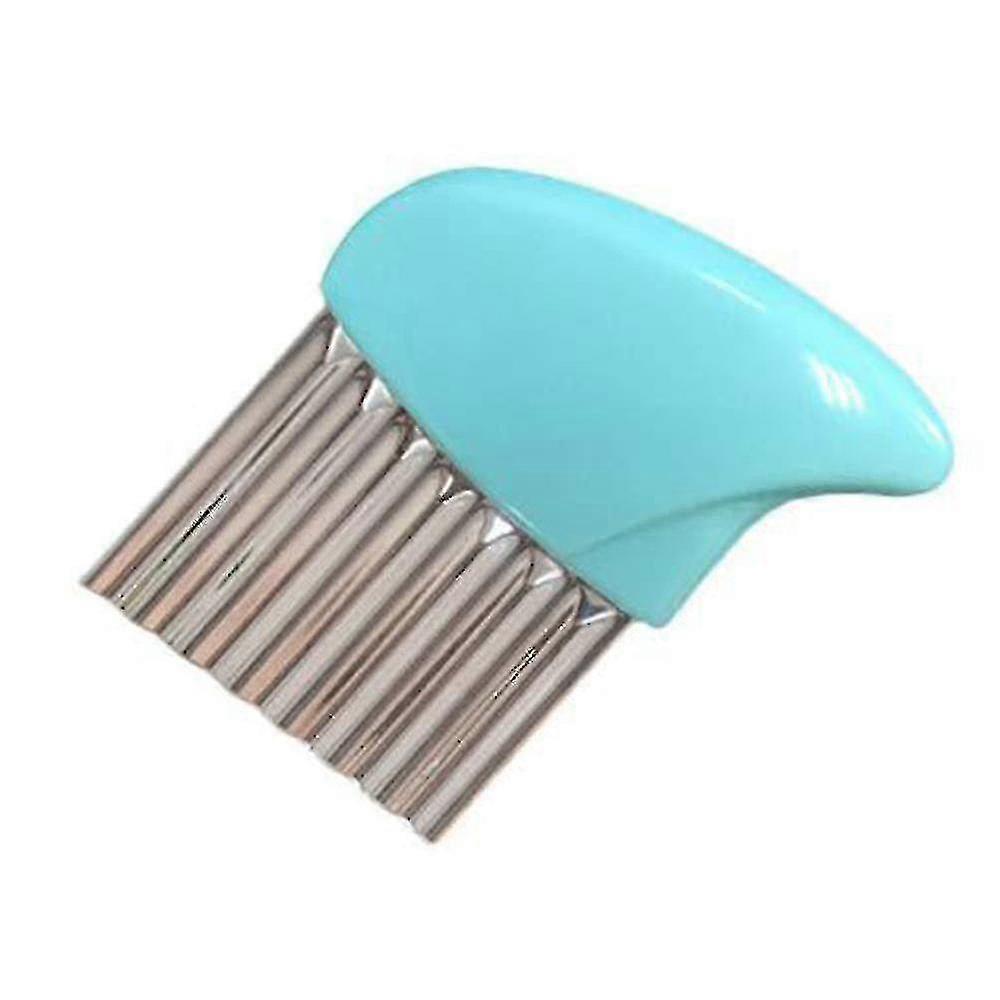Stainless Steel Potato Vegetable Crinkle Wavy Cutter