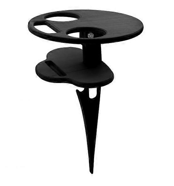 Vinglassholder, bærbar, utendørs, sammenleggbar