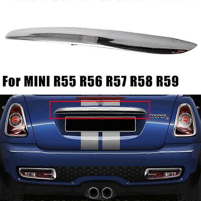 51132753603 Chrome Hatch Rear Trunk Handle Replacement Compatible with BMW Mini Cooper R55 R56 R57 R58 R59 Tail Gate Handle
