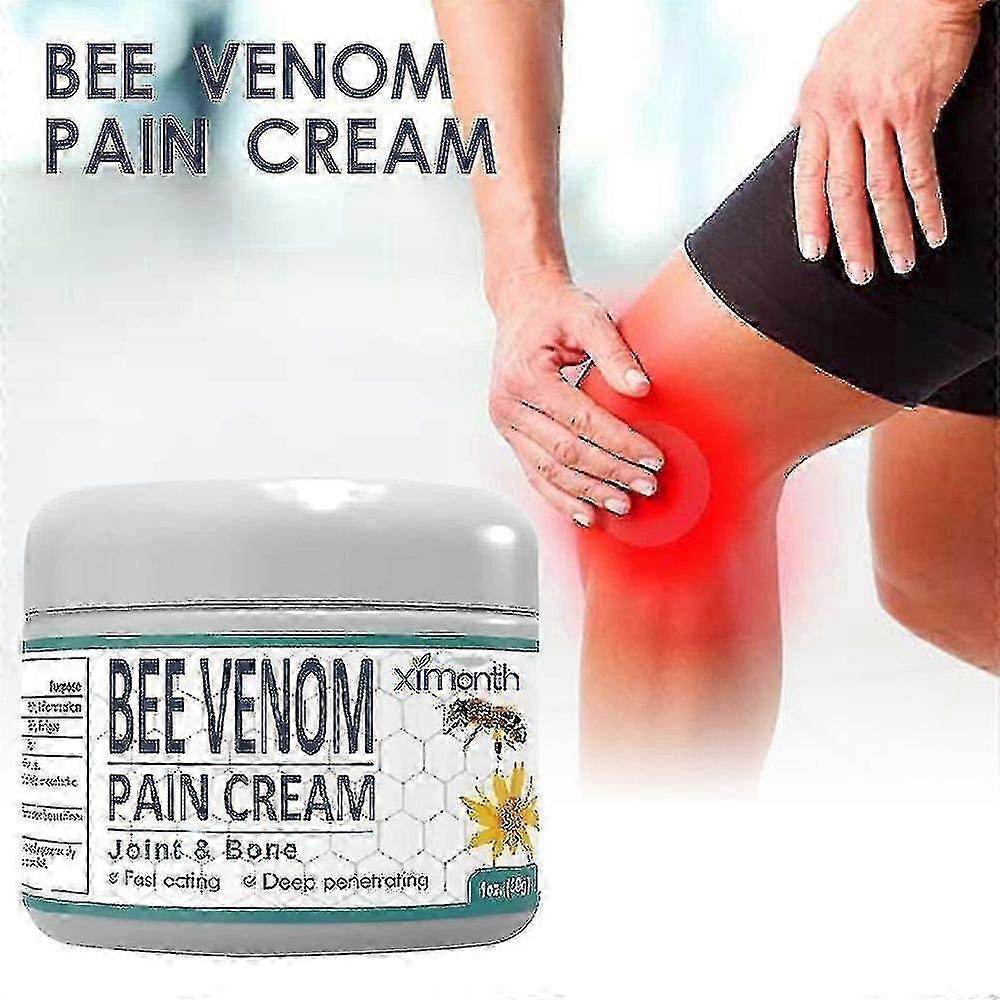 Bee Venom Joint Cream은 요추, 손, 발, 관절, 어깨 및 목 통증 마사지의 통증을 완화합니다.
