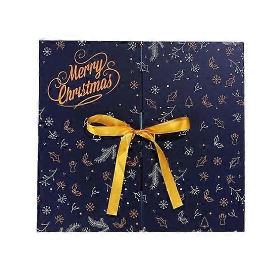 Christmas Advent Calendar 24 Days Refillable Countdown Packaging Box Cardboard Number Boxes