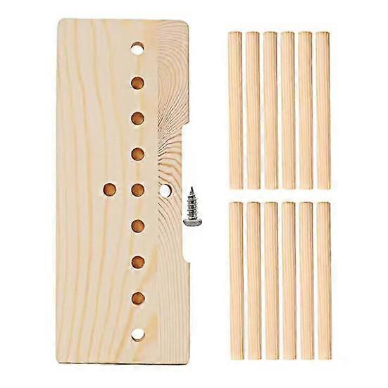 Wooden Bow Maker Detachable Bow Making Tool Tabletop Standing Bow Maker for DIY Ribbon Wreath