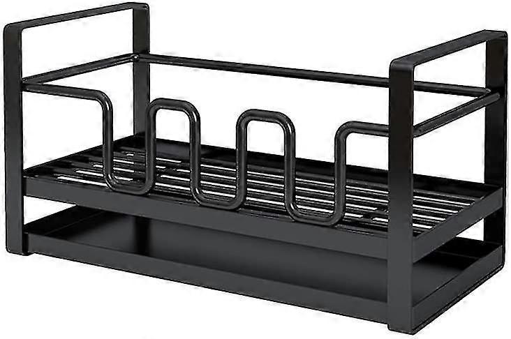 Sponge Holder Kitchen Sink Caddy Cleaning Brush Organizer Rack