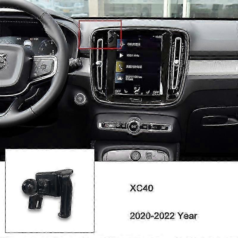 ボルボ専用自動車電話テレフォノスホルダースタンドブラケットXC40 XC60 S90 V90 S60 V60 - WK
