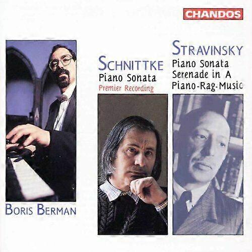 Boris Berman Schnittke Stravinsky Piano Works CD