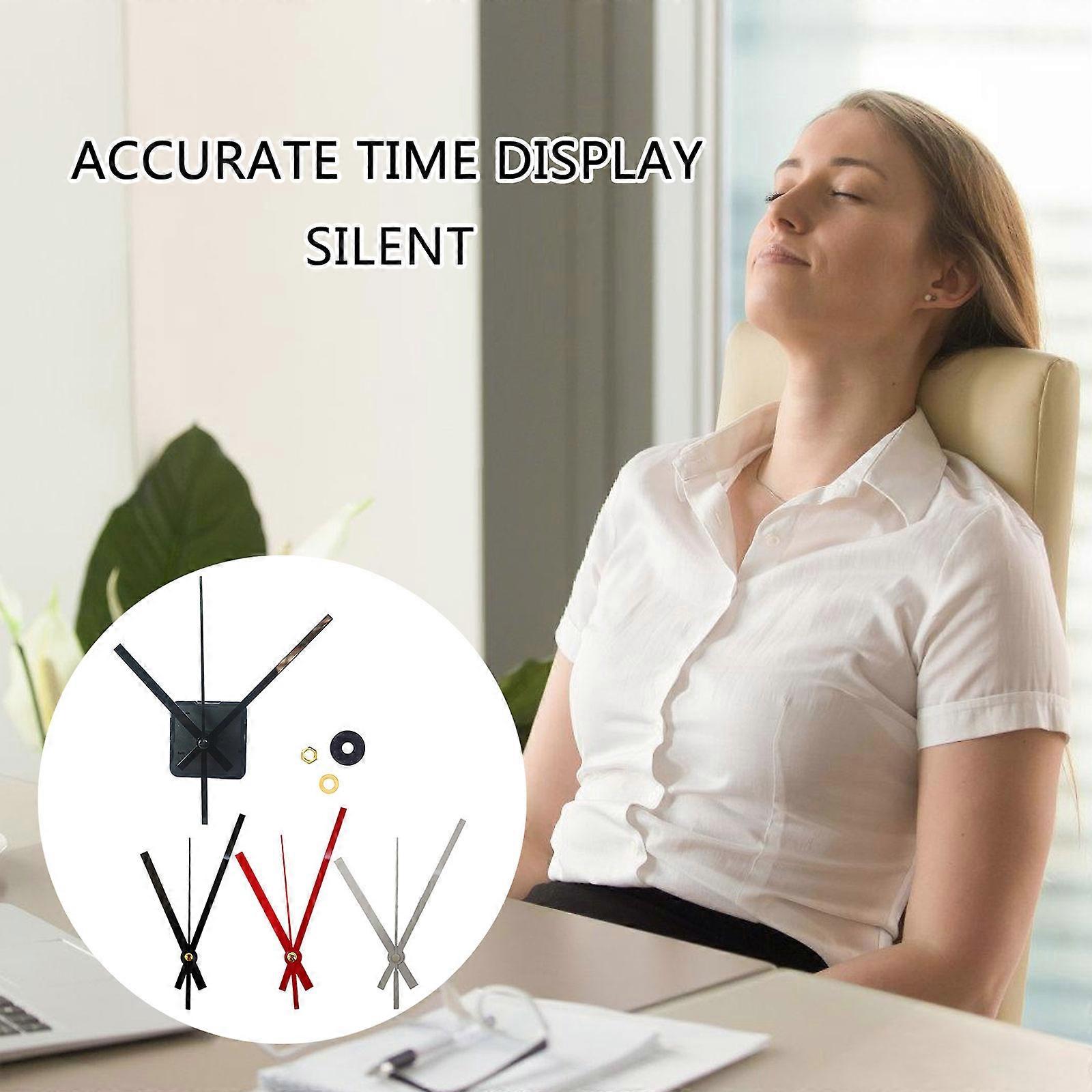 Long Shaft Clock Movement Set for Creative Clock Making Metal Pointers ...