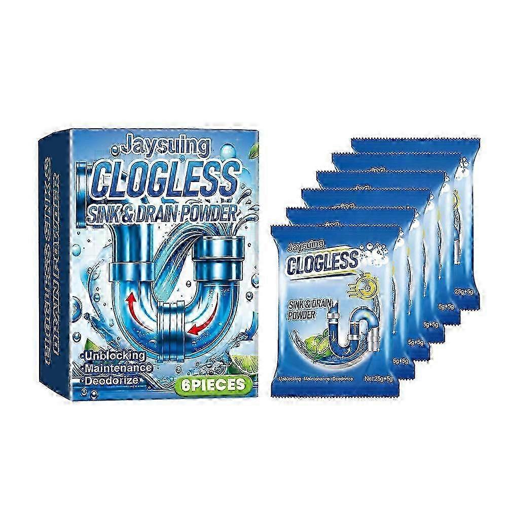 JAYSUING Pipe Dredging Cleaning Powder Box Pipe Dredging Cleaning Powder