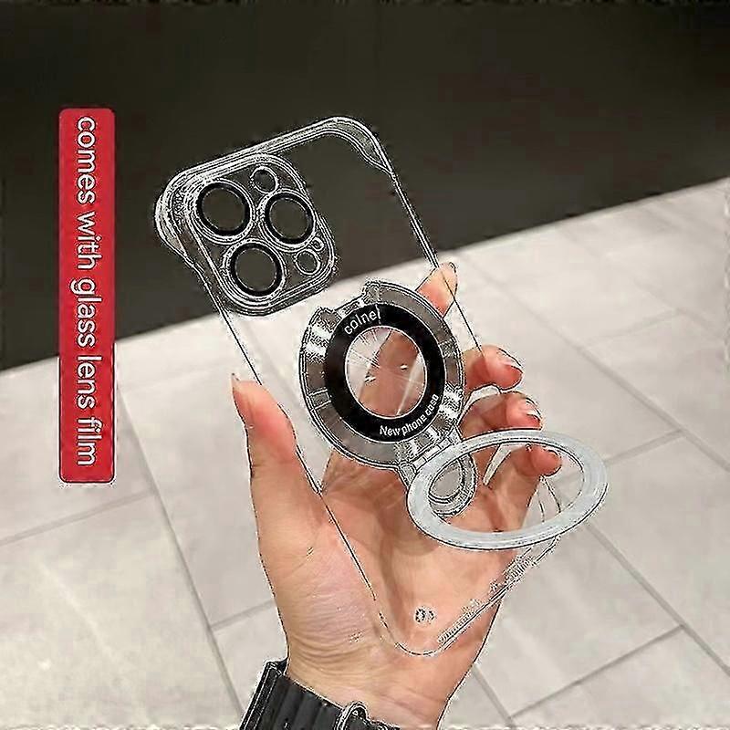 Airbag Anti-fall For Iphone Case With Invisible Ring Stand For Iphone 15 Series