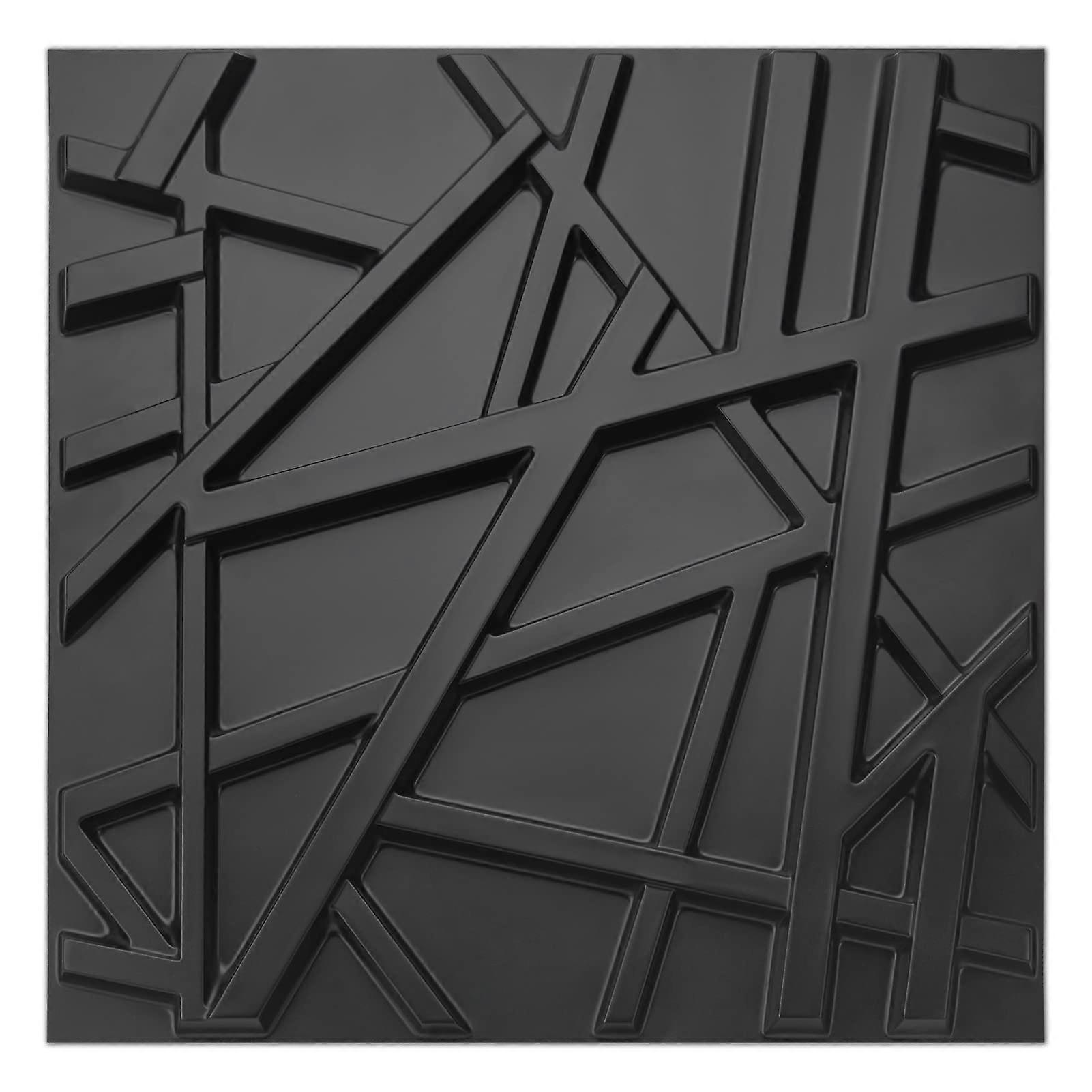 12 Pack Wall Panel Stripes 19.7"x19.7"