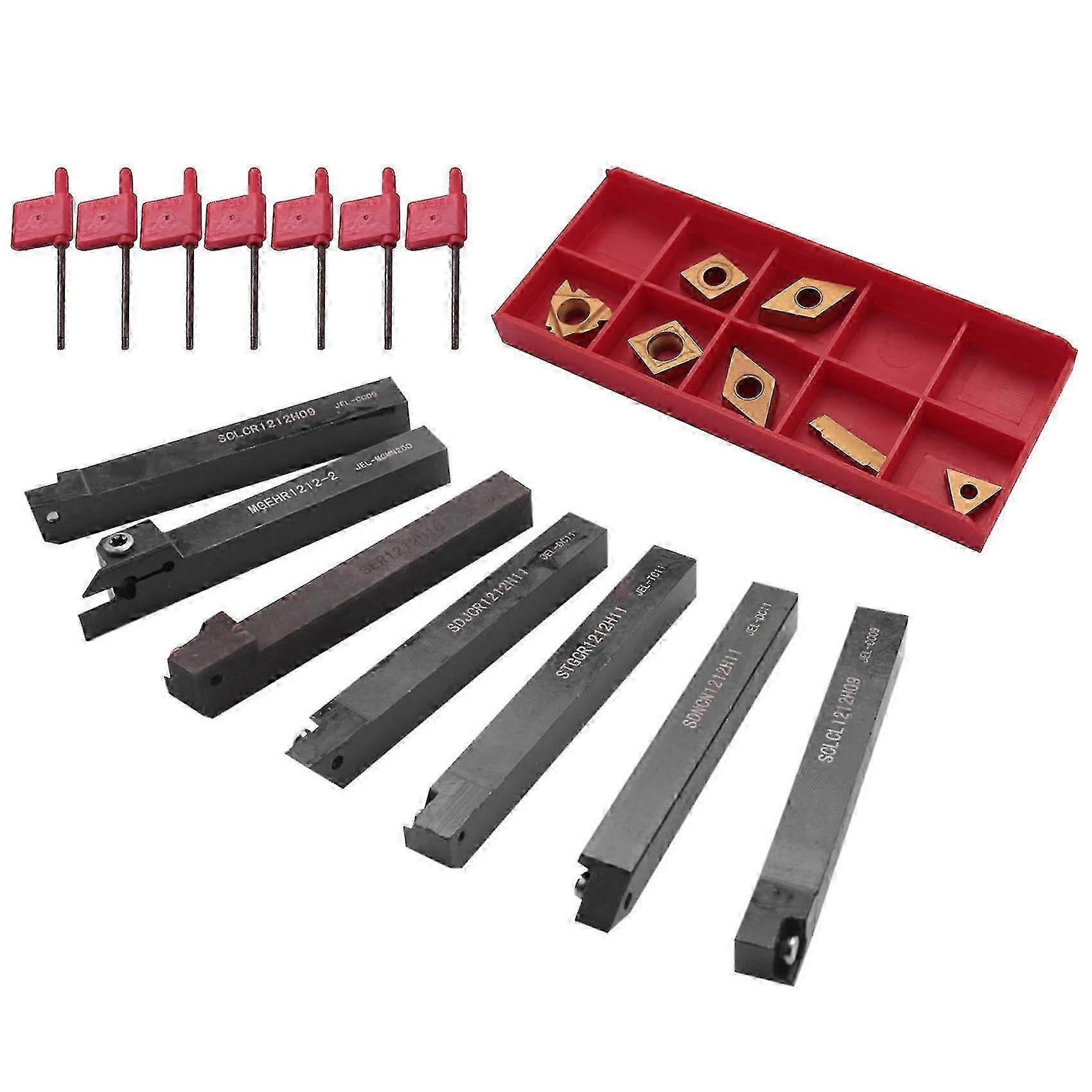 12mm Solid Carbide Inserts Boring Bar With Wrenches For Cnc Lathe