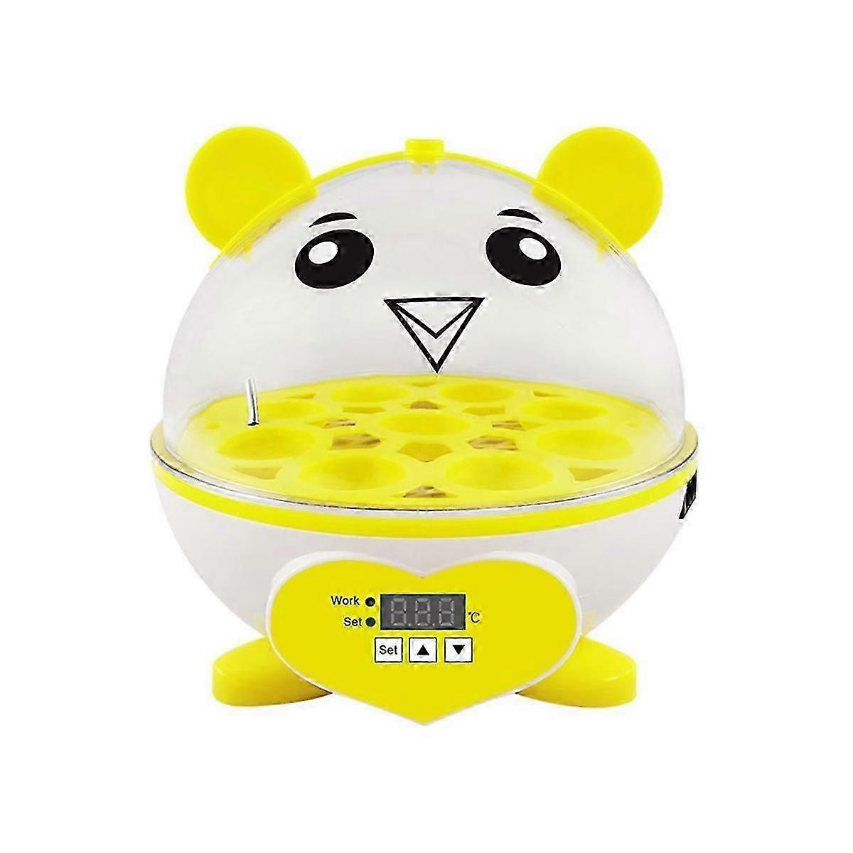 unique 9 Incubator, Incubators for Hatching Eggs, Automatic with Temperature Control, Incubator for Hatching Chicken EU Plug