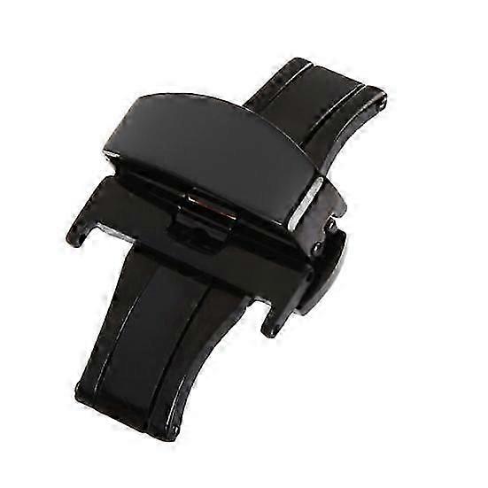 Stainless Steel Flip Lock Butterfly Deployment Clasp Watch Deployant Buckle
