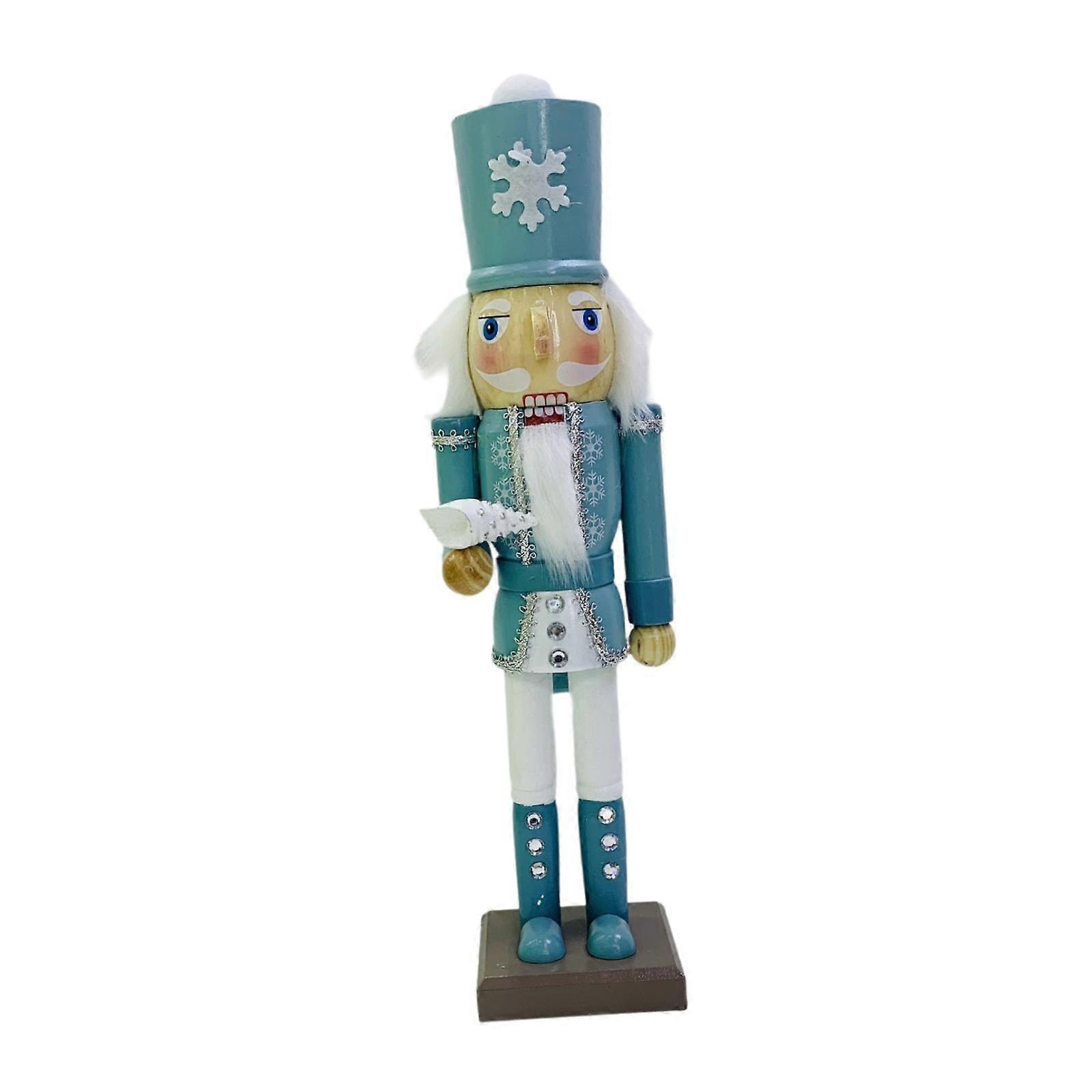 Christmas Nutcracker Figurine Xmas Decor Decorative Statue Nutcracker Figures