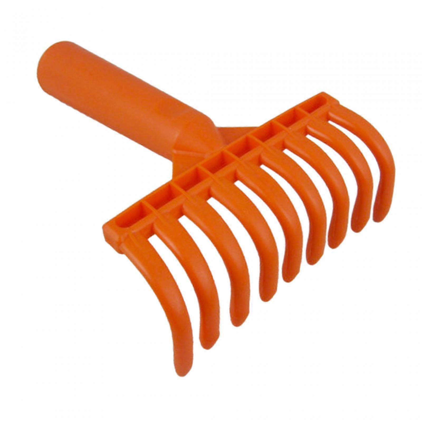 Small Yard Leaf Rake Camping Rake Gardening Leaf Rake Reusable Rake for Lawn