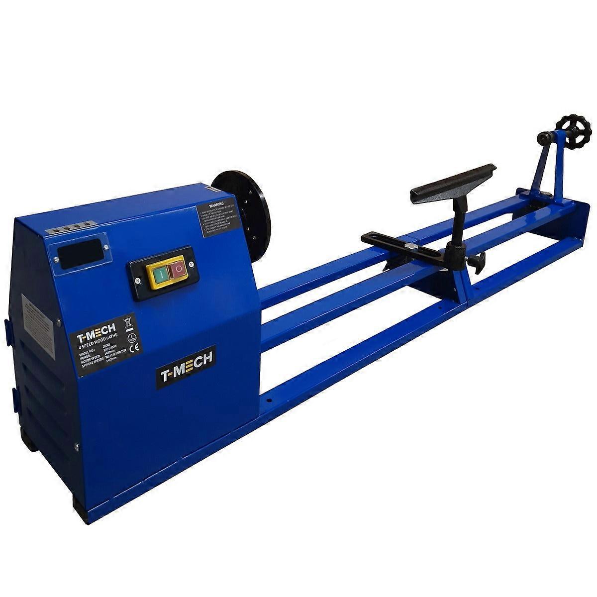 1m Wood Lathe Woodturning Variable Speed Work Faceplate Carpentry Woodwork Centre Tailstock Chisels