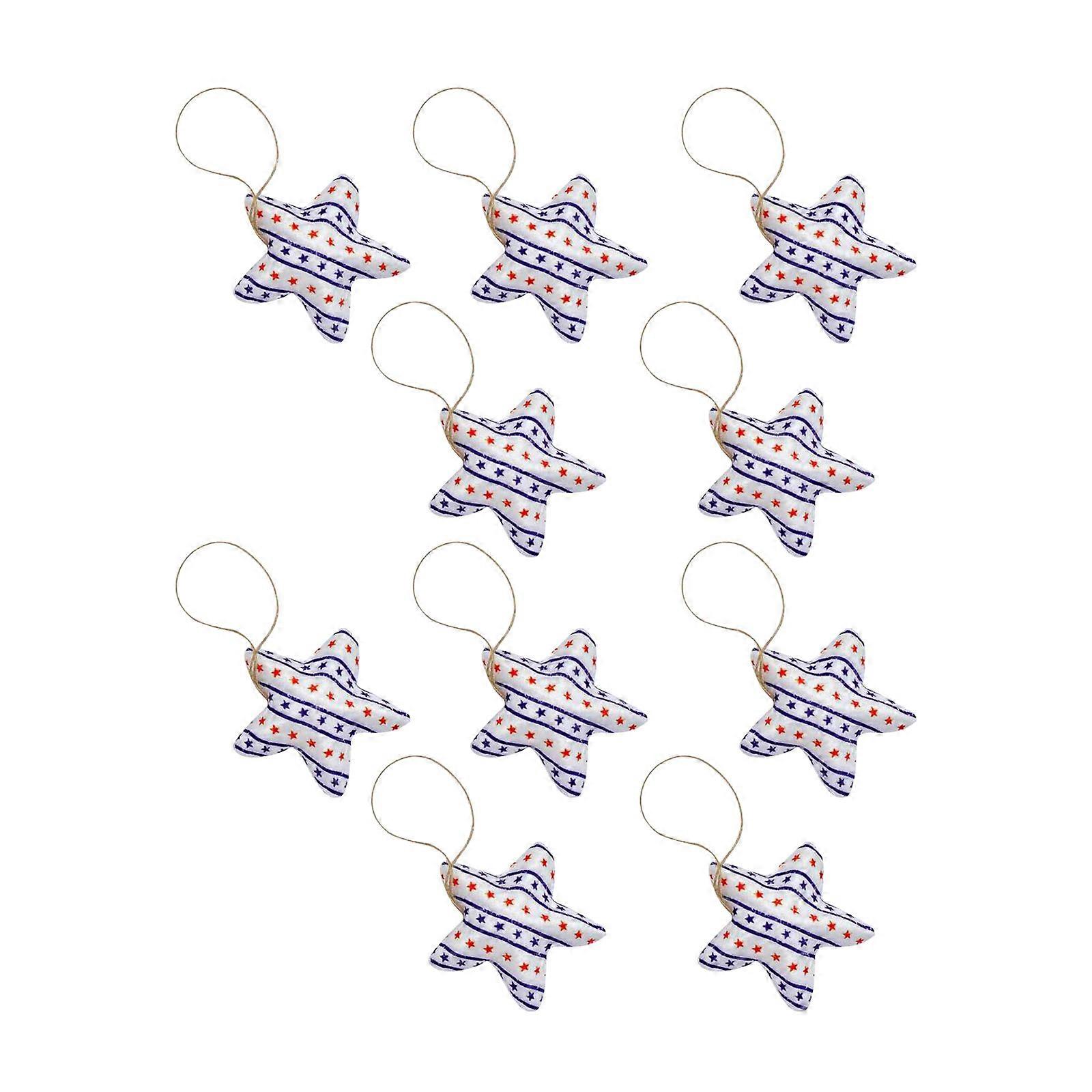 Independence Day Stars Decorations Five-pointed Star 8cm HarmonyHub232
