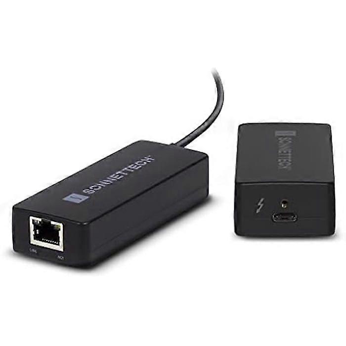 Thunderbolt Adapter - SONNET - AVB - Compatible with Avid Pro Tools | Carbon - 40 Gb/s - Black