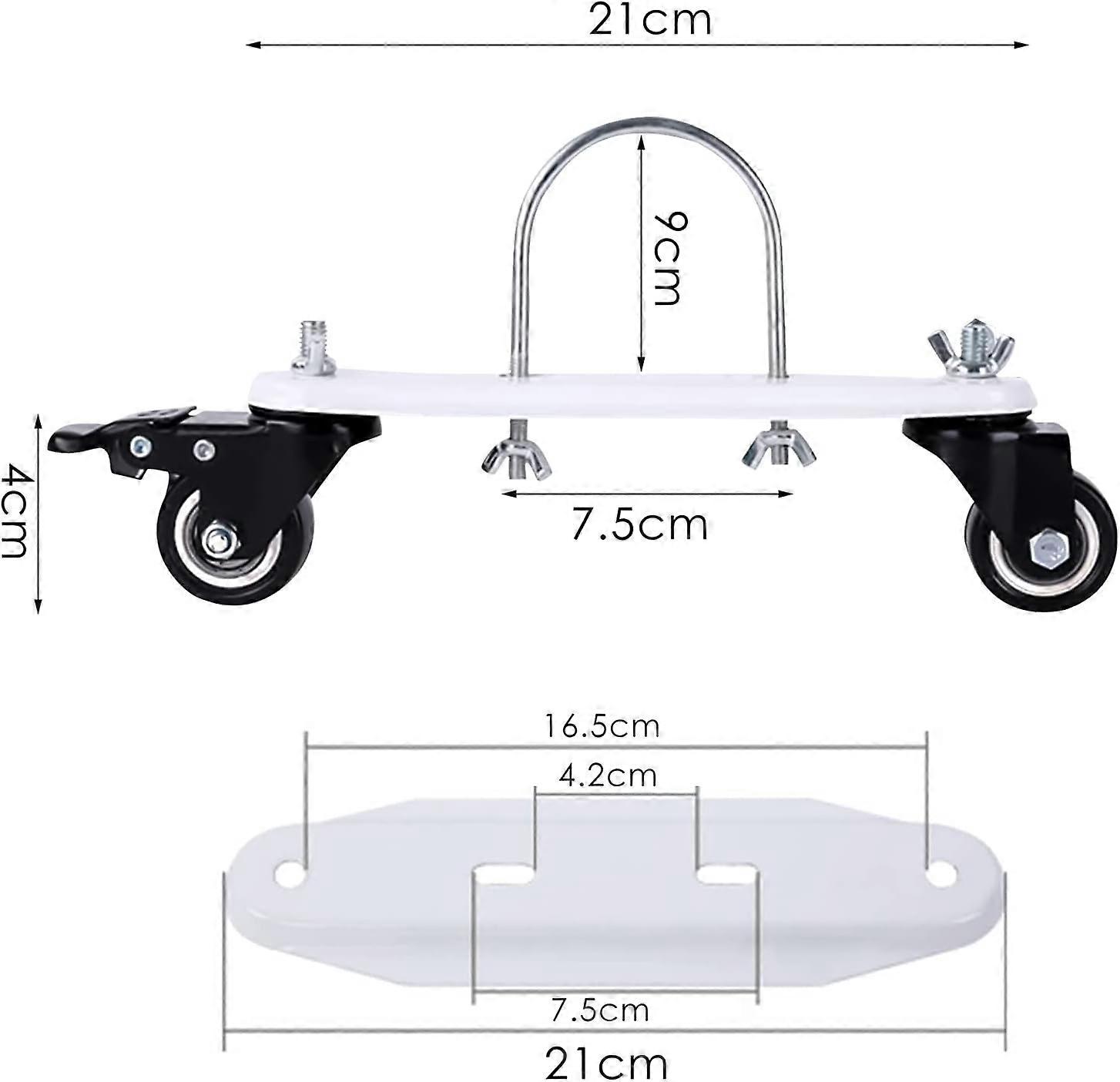 U-Shaped Casters, Heavy Duty, Electric Radiators