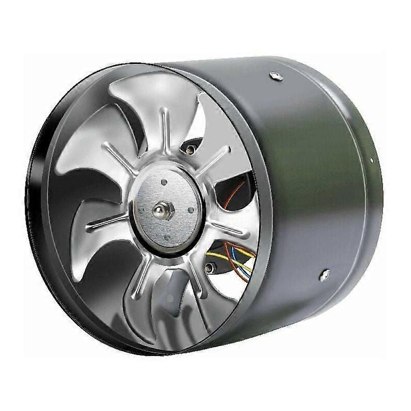 Compact But Efficient Inline Fan For Stores And Toilets, Stainless Steel Construction With Double-Ball Bearings, Etl Listed For Safety