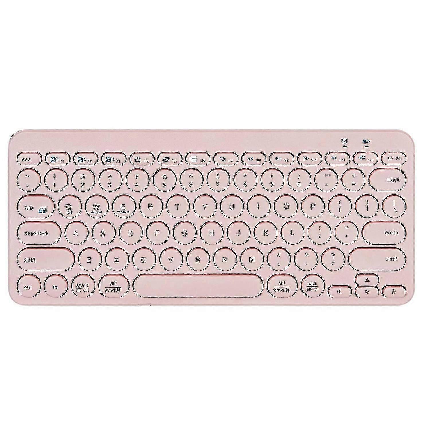 Bluetooth-compatible Keyboard Ultra Thin Mute Power-saving Comfortable Typing Portable Rechargeable