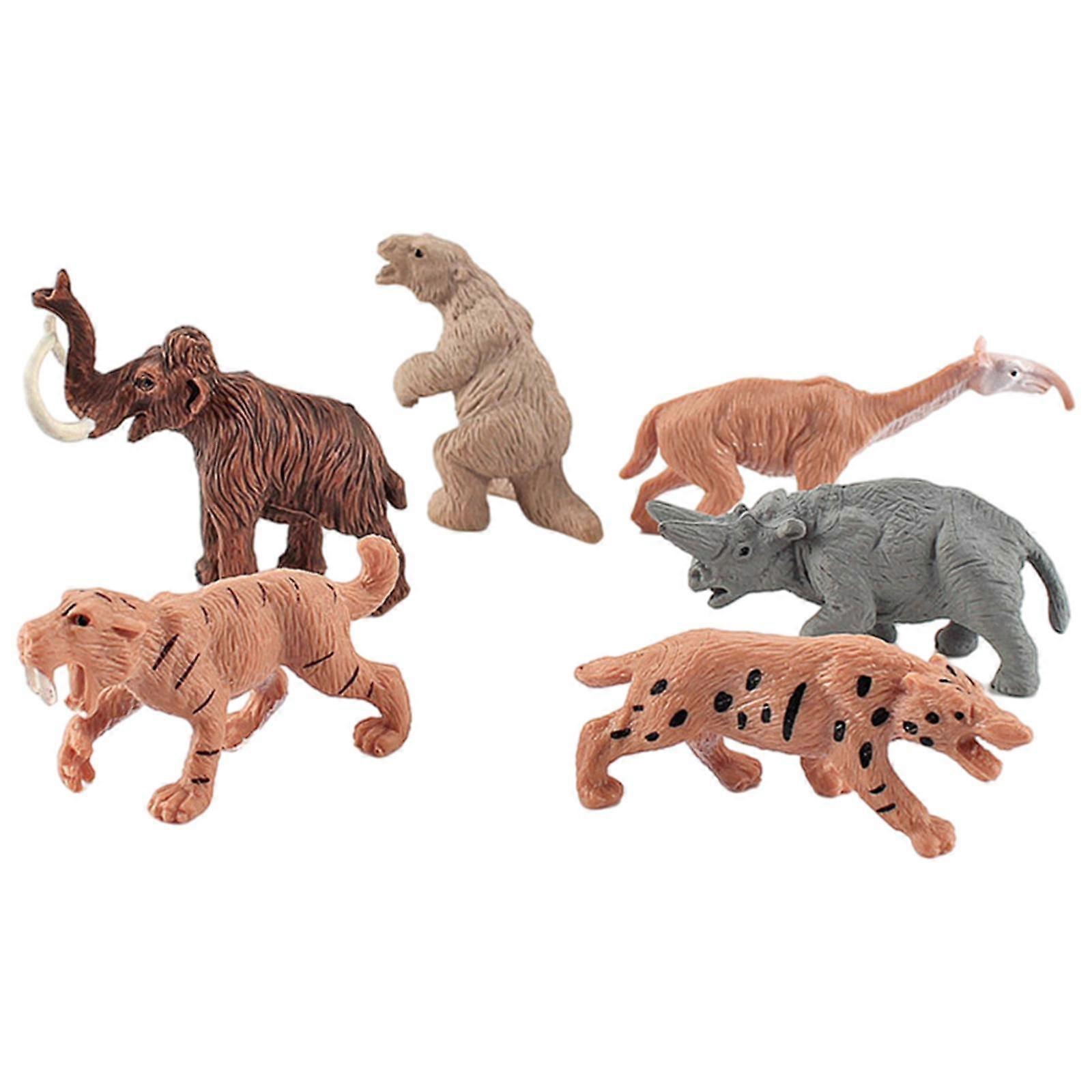 Prehistoric Figure Toy Miniature Educational 6