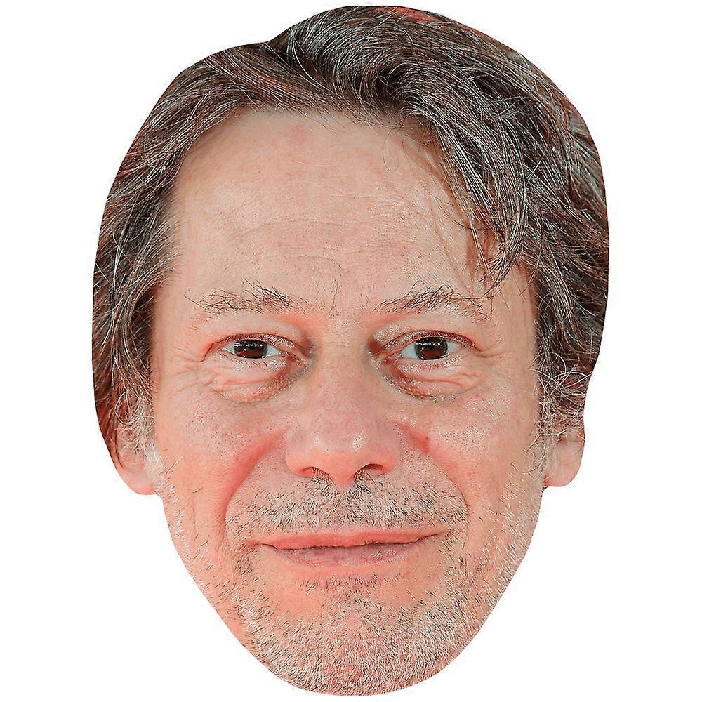 Mathieu Amalric (Stubble) Big Head. Larger than life mask.