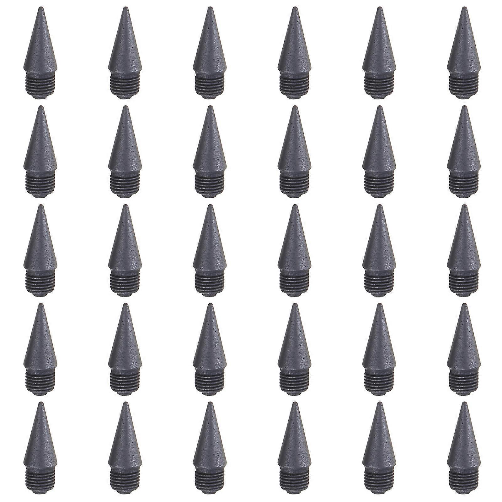 30 PCS Inkless Pencil Replaceable Refill, Infinite Pencil Replaceable Nib, Inkless Everlasting Pencils Replacement Head