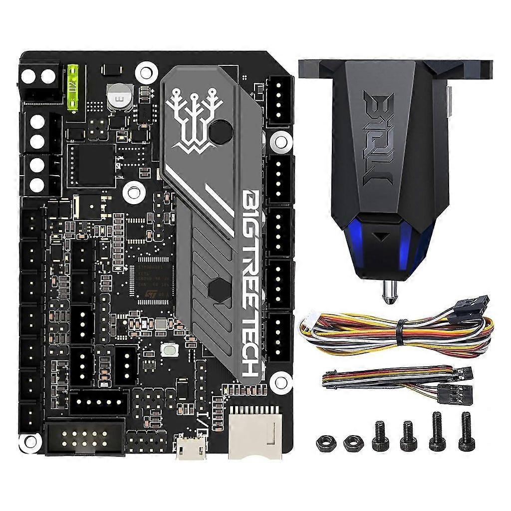 SKR Mini E3 V3.0 Control Board MC2209 UART Upgraded 32Bit 3D Printer Controller with MicroProbe V2 Auto Leveling Sensor