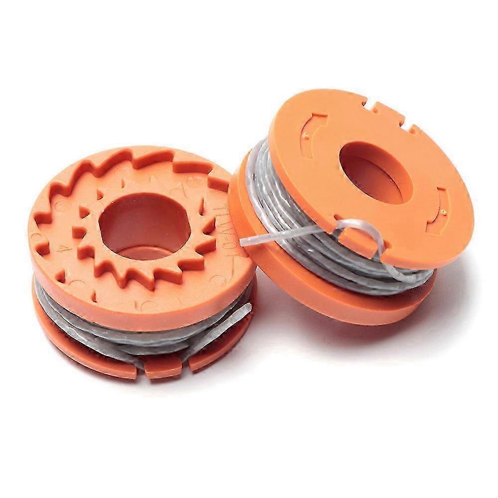2Pcs Nylon Rope Spool for Spear and Jackson/Mac Allister/Qualcast/Worx Lawn Mower Part SZRH A-F