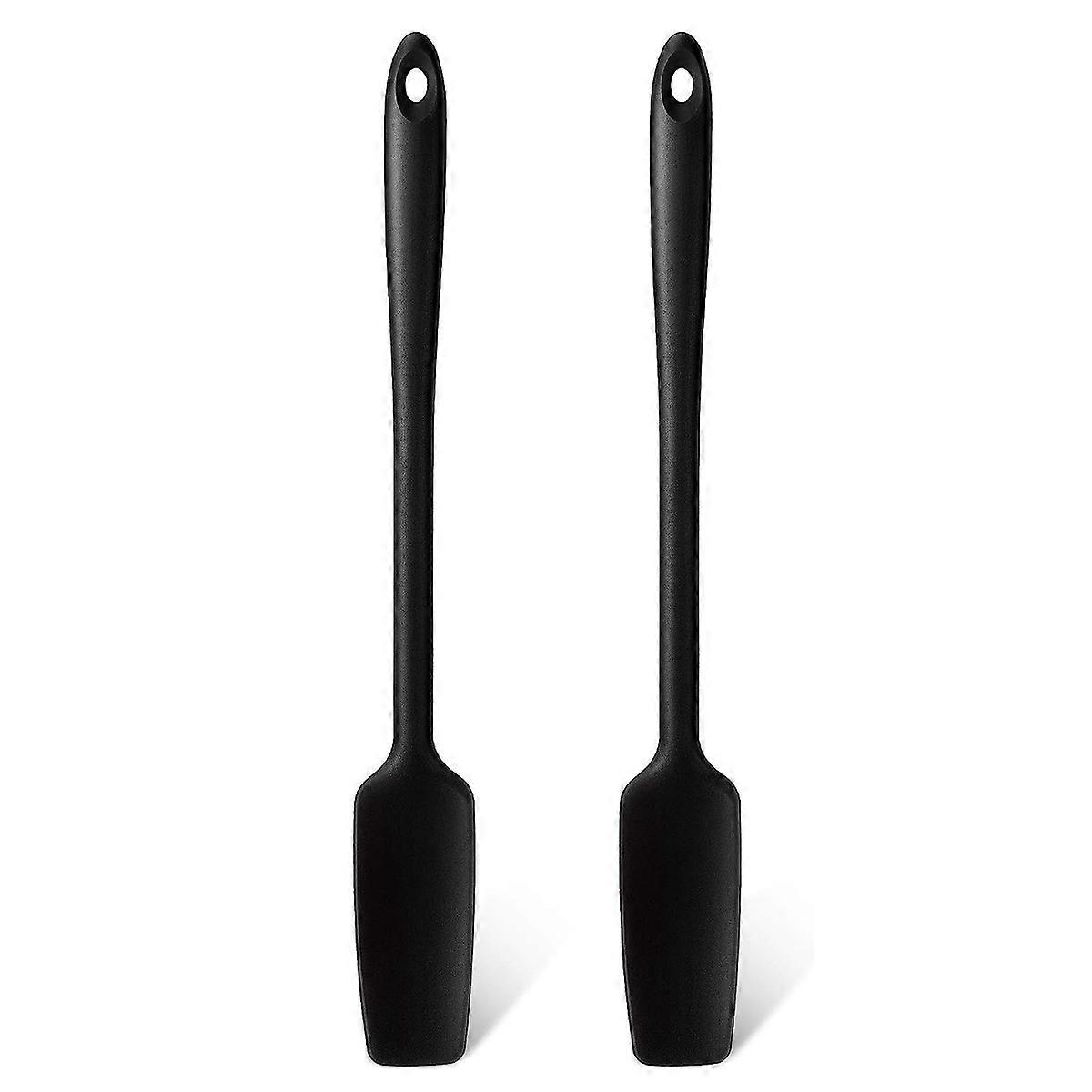 Silicone Jar Spatula, Non-Stick, Narrow Head, Tilted Design