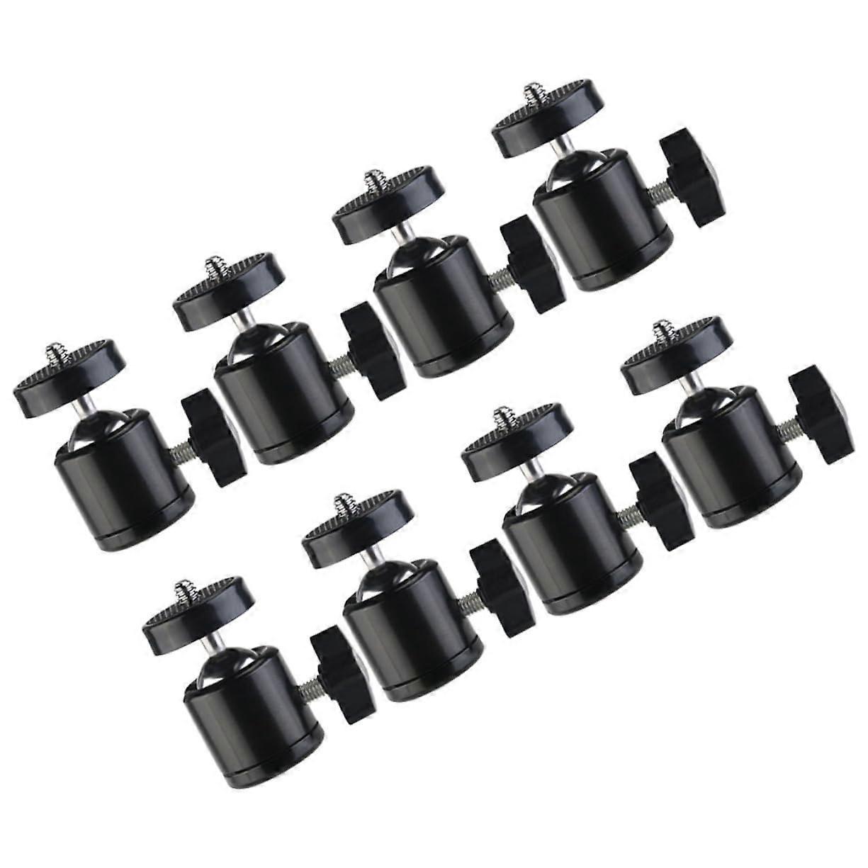 Enhance Your Photography Metal Camera Ball Head 360 Degree Swivel Tripod Mount Adapter for Live Stream