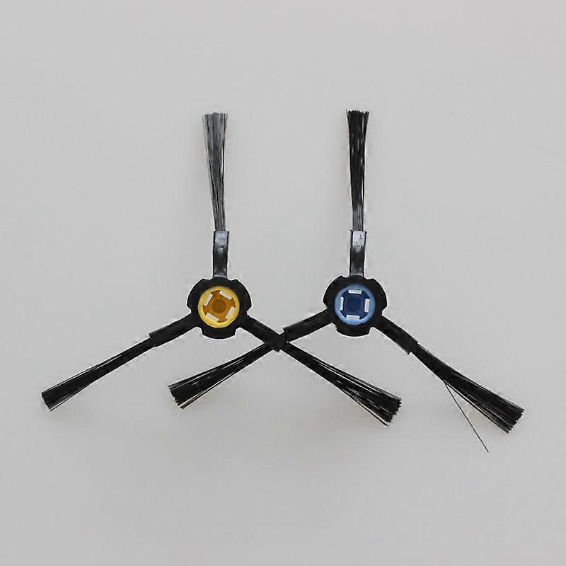 3 paar zijborstelrobotstofzuigers