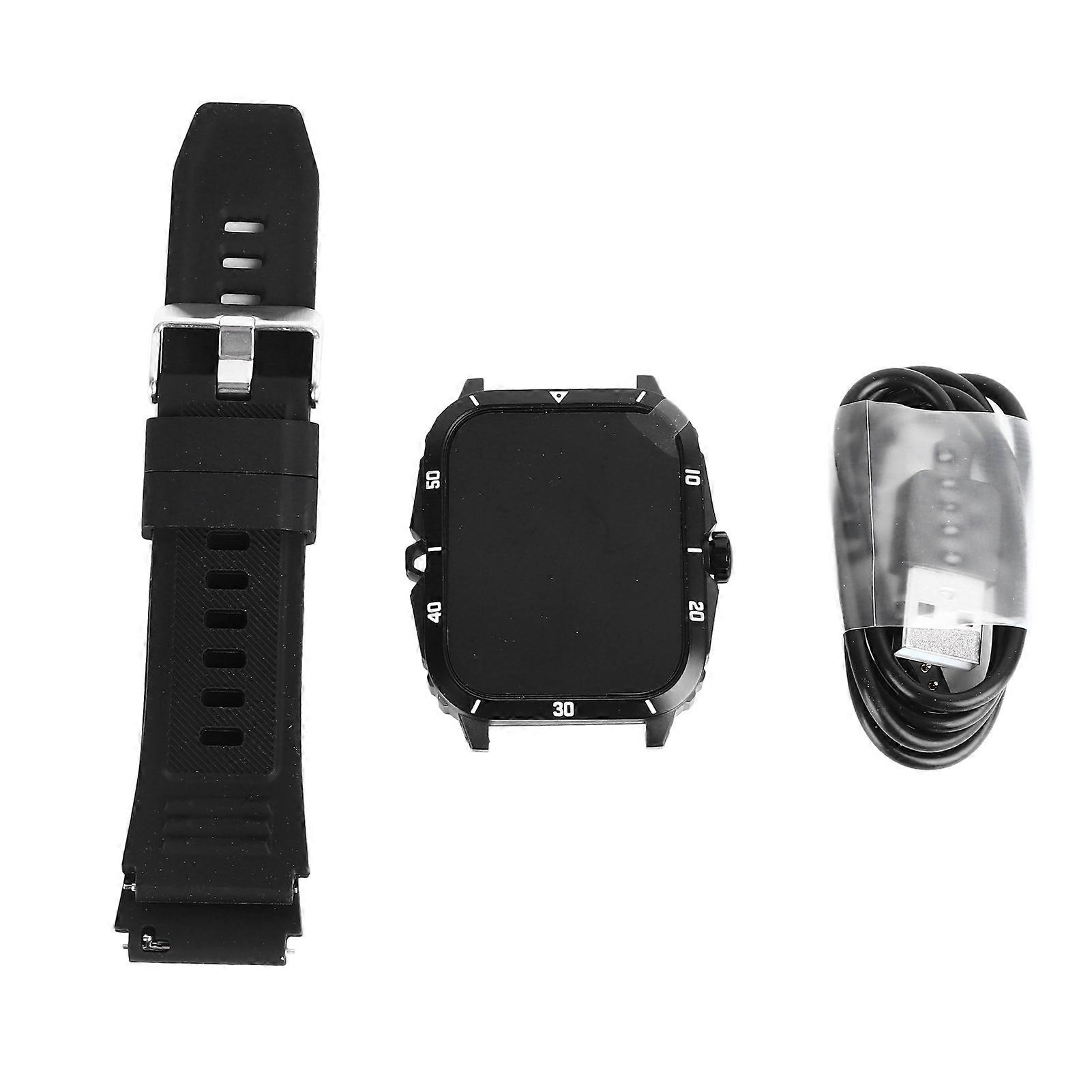 Smart Support Bluetooth Call Health Monitoring Multiple Modes Magnetic Charging Waterproof Sports Watch