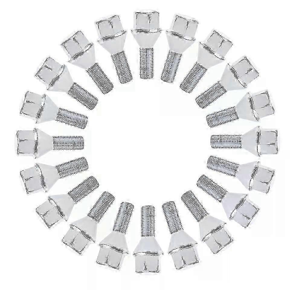 McGard 25354 Chrome Black Cone Seat Tuner Wheel Lock Set