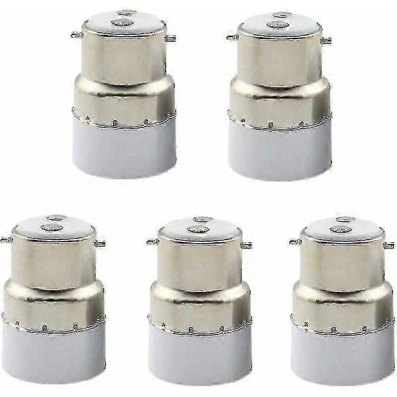 B22 to E14 Bulb Socket Converter Pack - B22 Socket Switch to Standard E14 Adapter Lamp Holder
