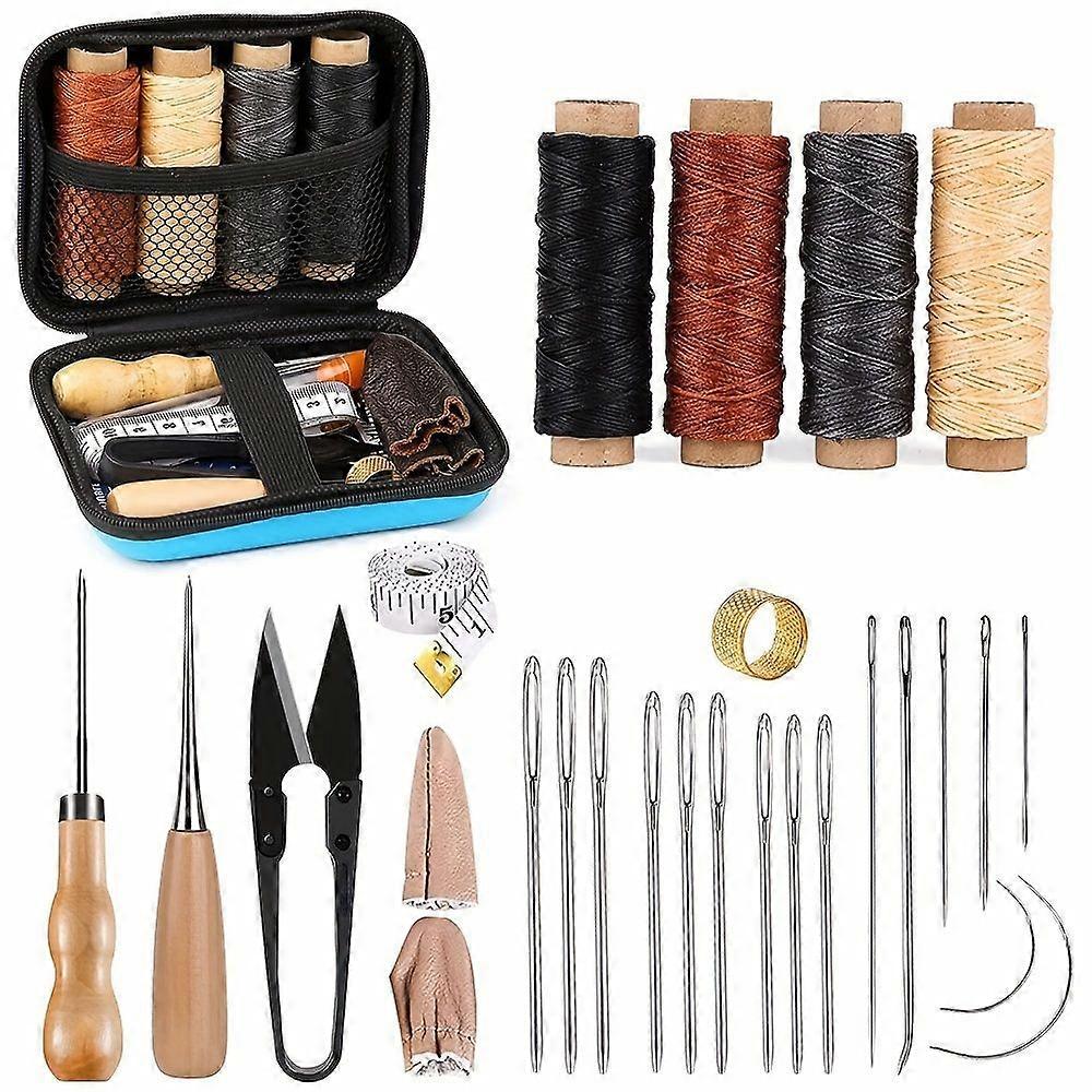 Leather repair kit sewing needles sewing 27 set