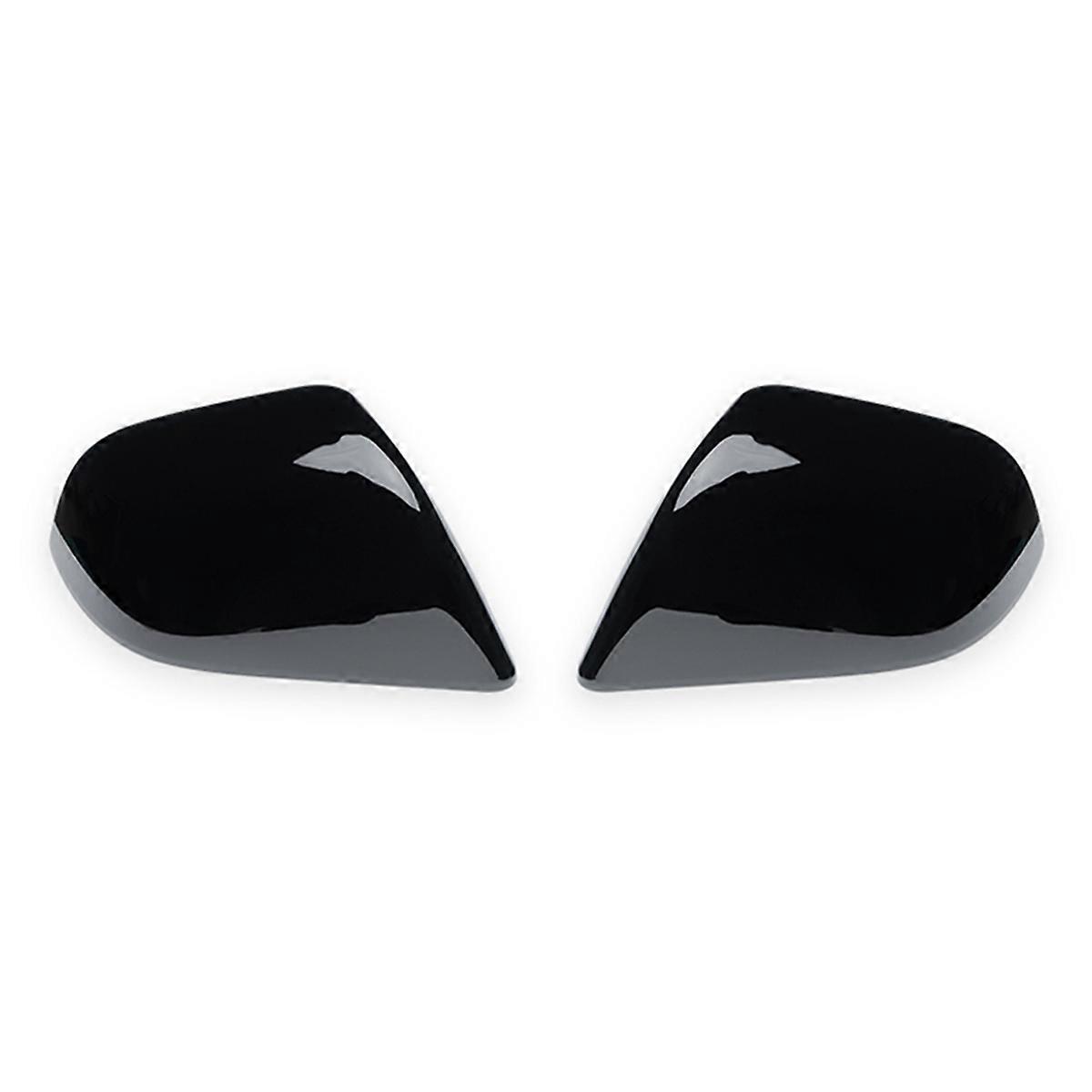 For Model Y Model 3 Side Door Mirror Caps Side Mirror Caps Reverse Mirror Caps,Gloss Black