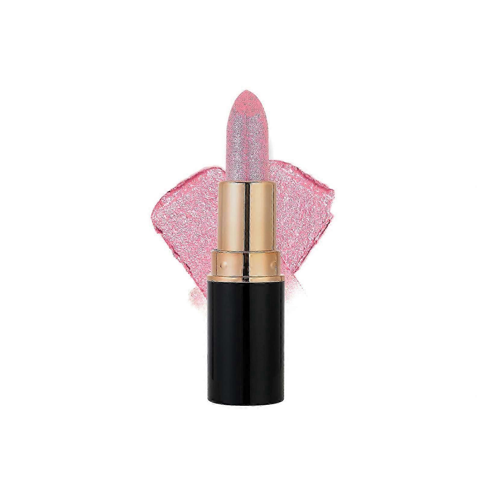 Pearlescent Lipstick In Stock With 8 Colors Moisturizing And Embossed Silk Screen Fine Shimmering Lip Gloss Lipstick 3.6g