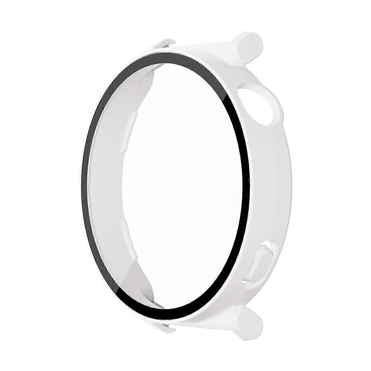 Compatible For Huawei Watch GT 5 41mm ENKAY Hat-Prince 2-in-1 Rubberized Hard PC Frame with 9H Tempered Glass Screen Protector