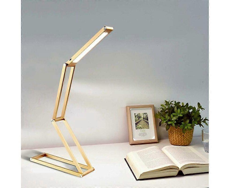 EDL-601 Versatile LED Desk Lamp - USB Rechargeable, Adjustable Brightness, Aluminum, Perfect for Home & Travel