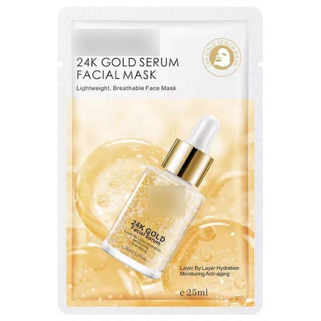 B.lush.lin Gold Mask Facial Sheet Mask For All Skin Types