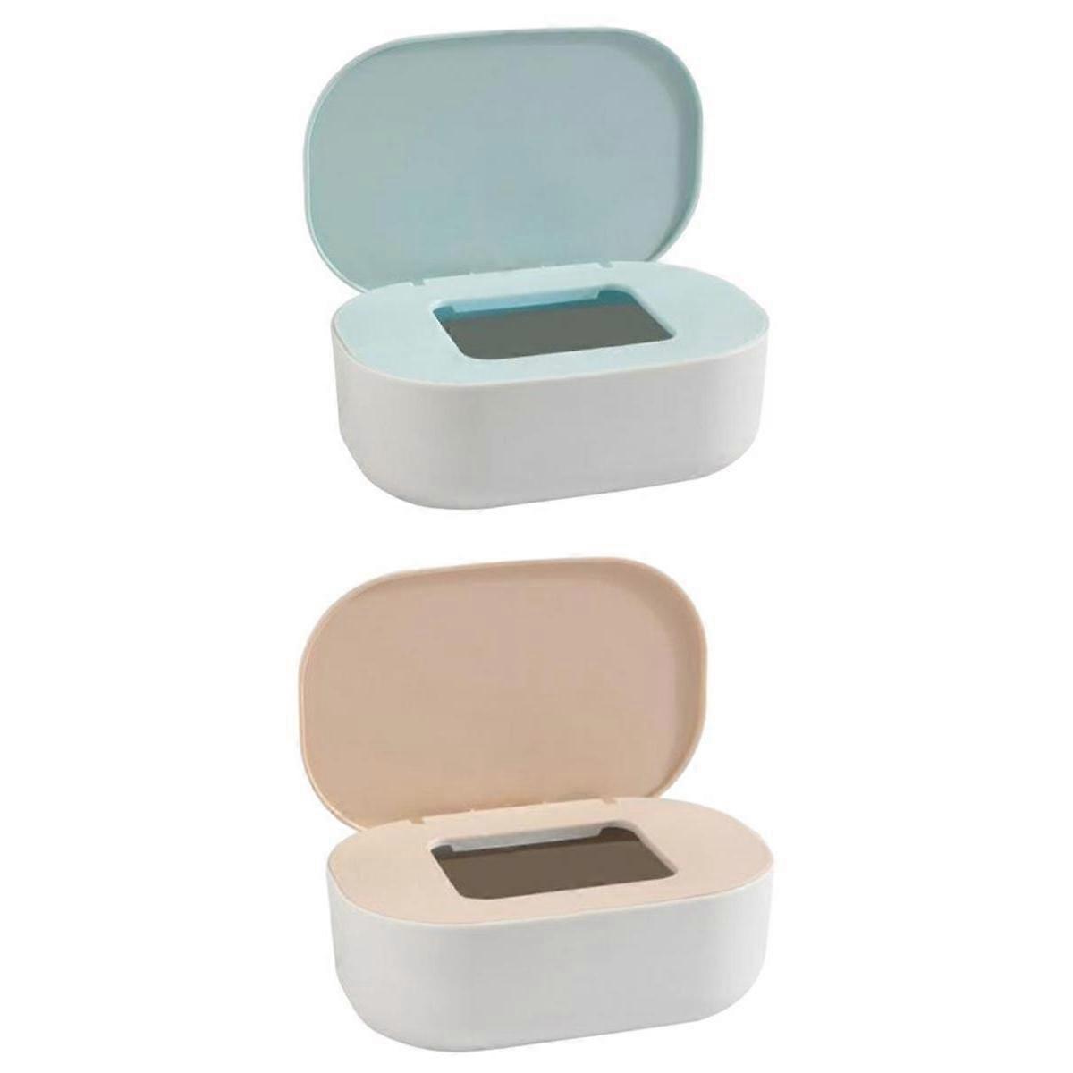 2x Storage Holder Wall Mount for Masks Tabletop Home Household Desktop