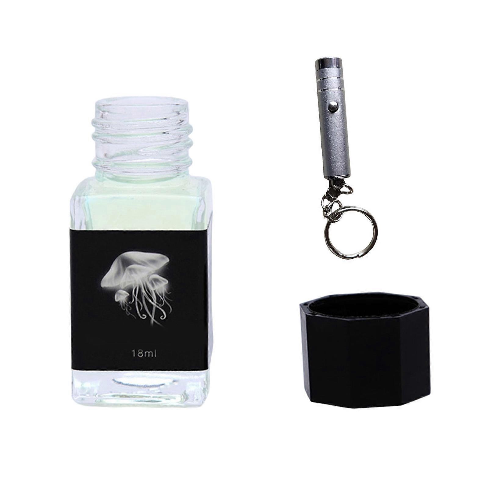 Invisible Ink Invisible Disappearing Ink with UV Light Creative Fluorescent Ink Party Favor Festival Toy for Students