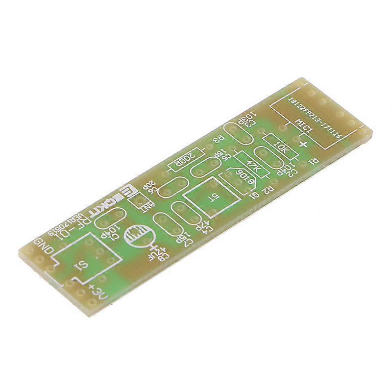 70-110MHz FM Transmitter DIY Kits Frequency Modulation Wireless Microphone Parts  Black